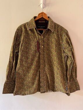 Women’s Scott Weiland by English Laundry button down shirt, size Large, floral